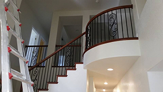 Painted interior staircase by Jay’s Painting Service