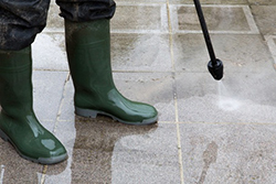 Pressure washing service