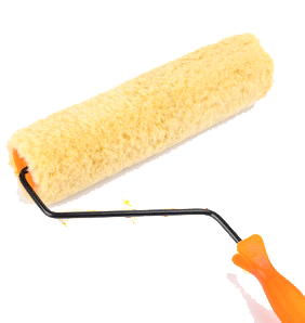 Paint roller representing superior painting services in Sacramento